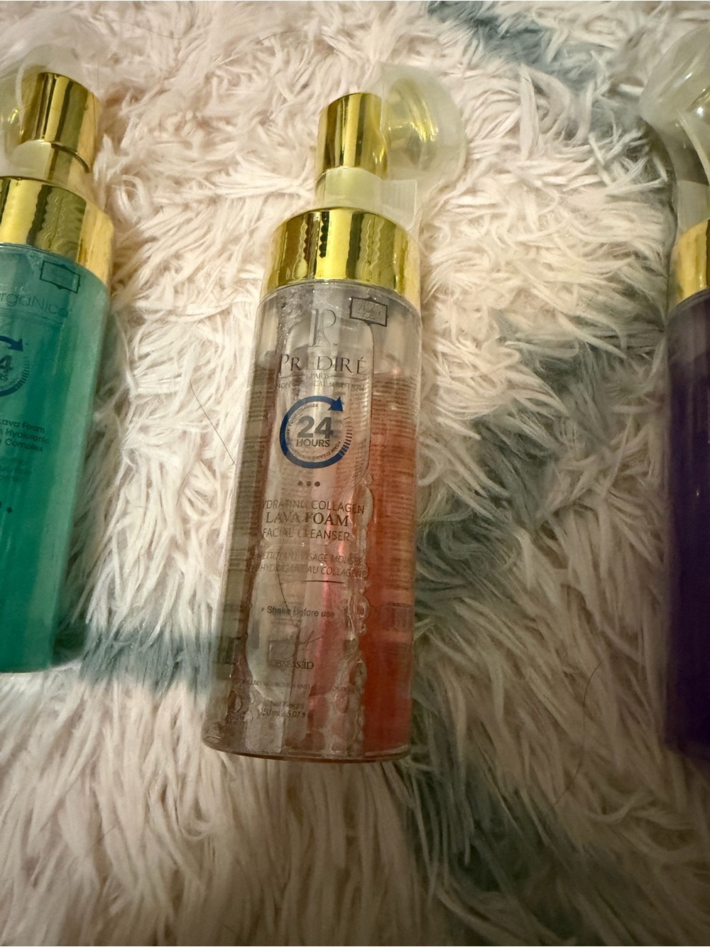 Radiance Collagen Lava Foam Facial Cleanser - Pink